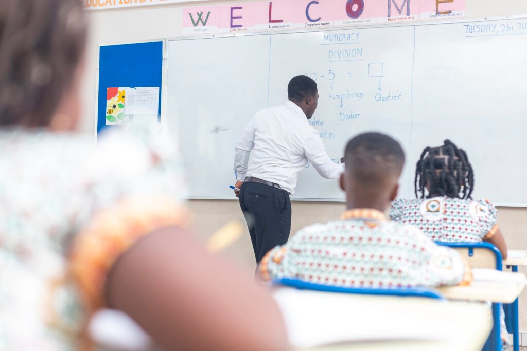 Classroom activity at Kent International School